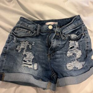jean shorts